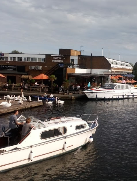 Wroxham river front